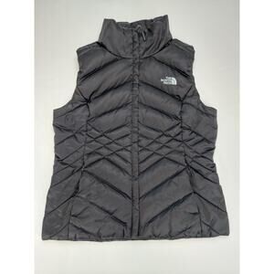 The North Face Women's Black Aconcagua Vest 550 Goose Down Fill Puffer M